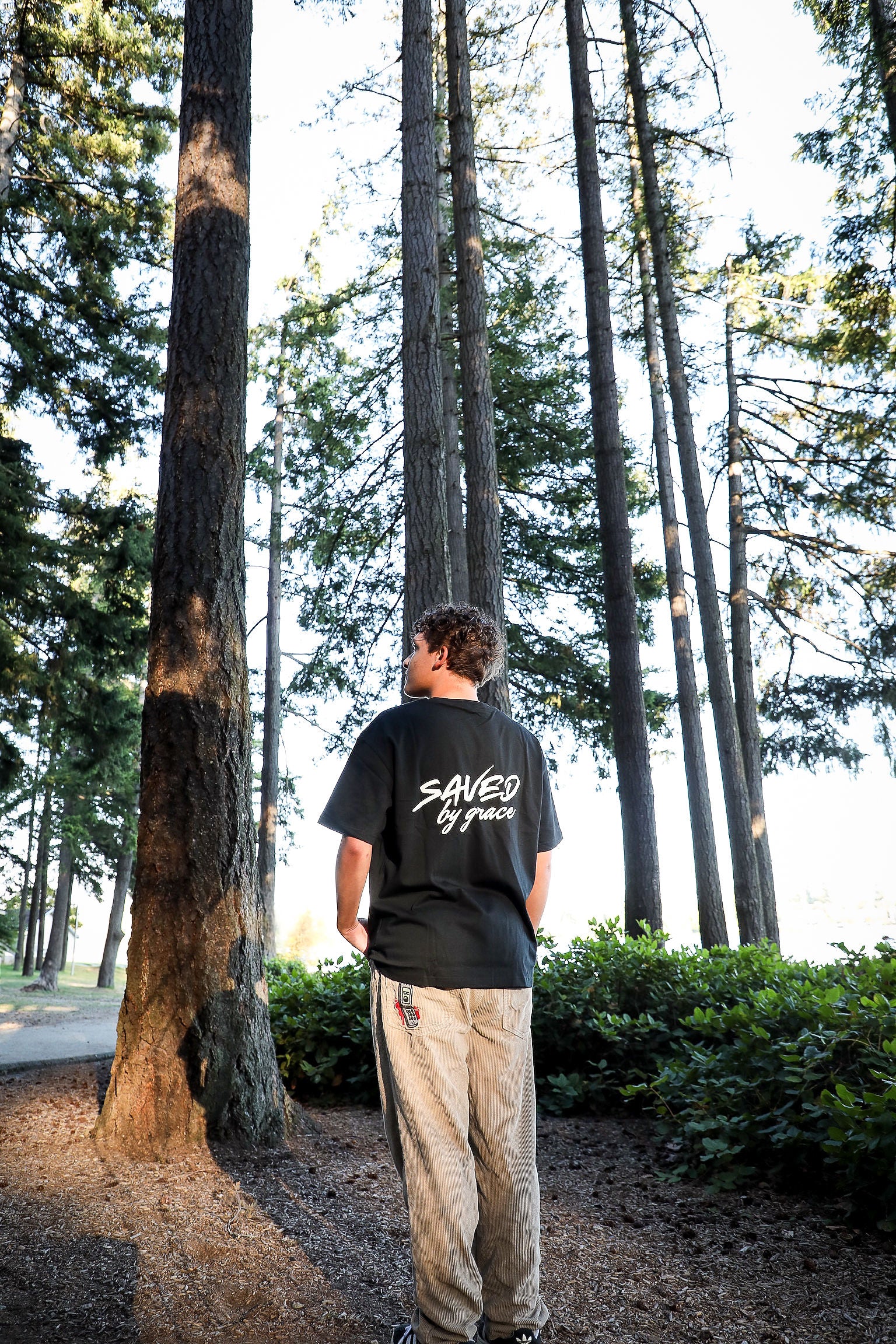 Saved by Grace Boxy Tee
