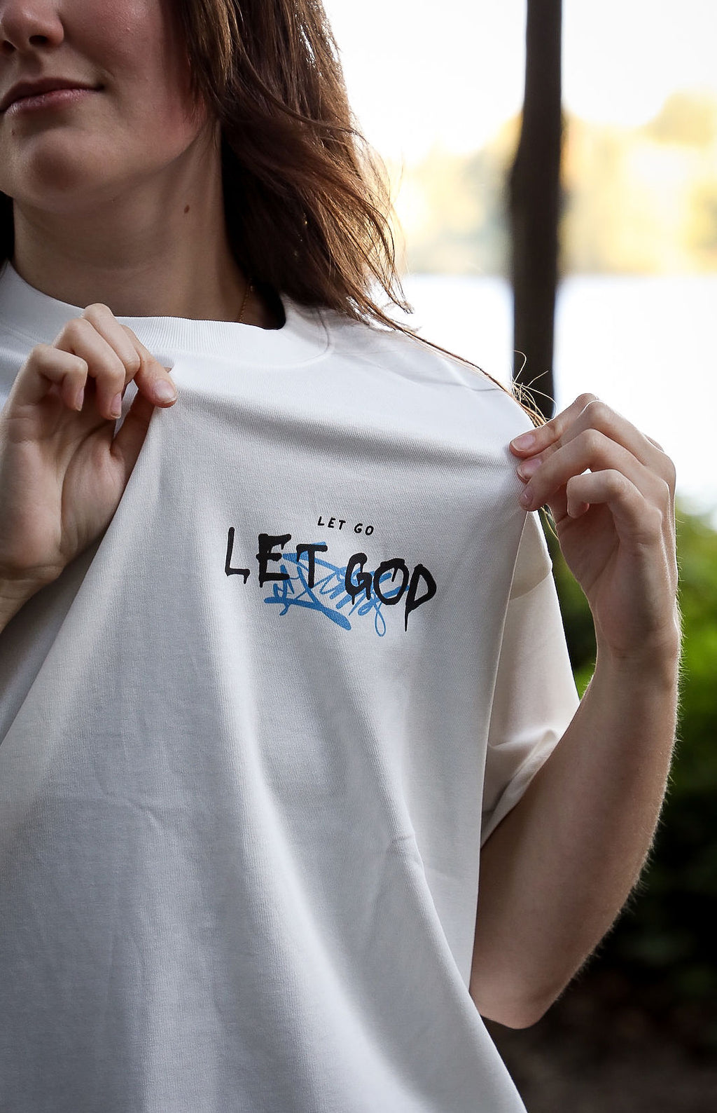Let Go, Let God Boxy Tee