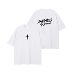 Saved by Grace Boxy Tee
