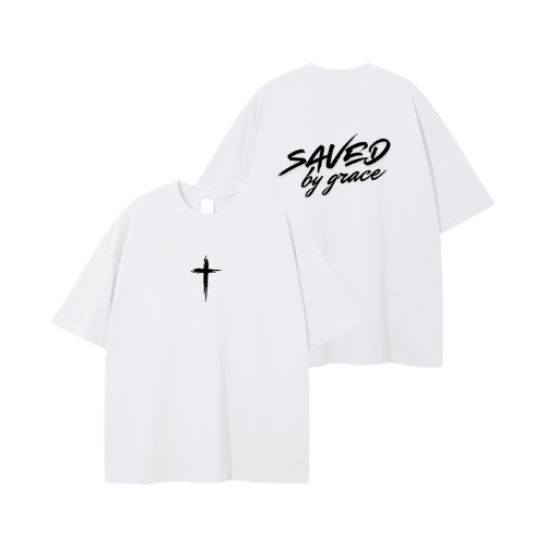 Saved by Grace Boxy Tee